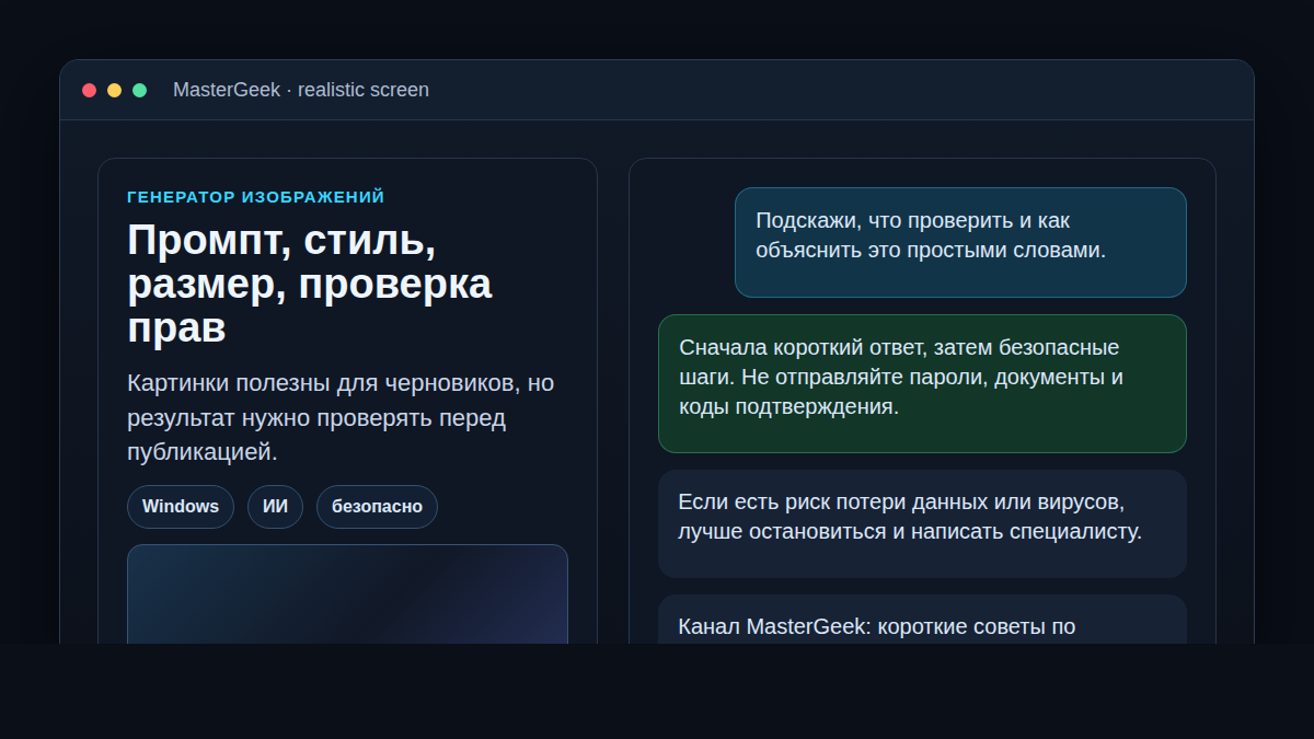 ИИ для генерации изображений