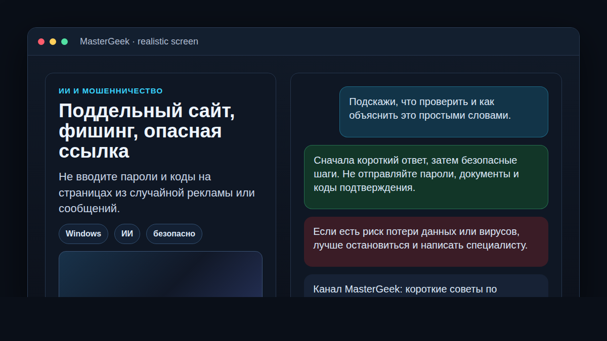 ИИ-мошенничество и фишинг