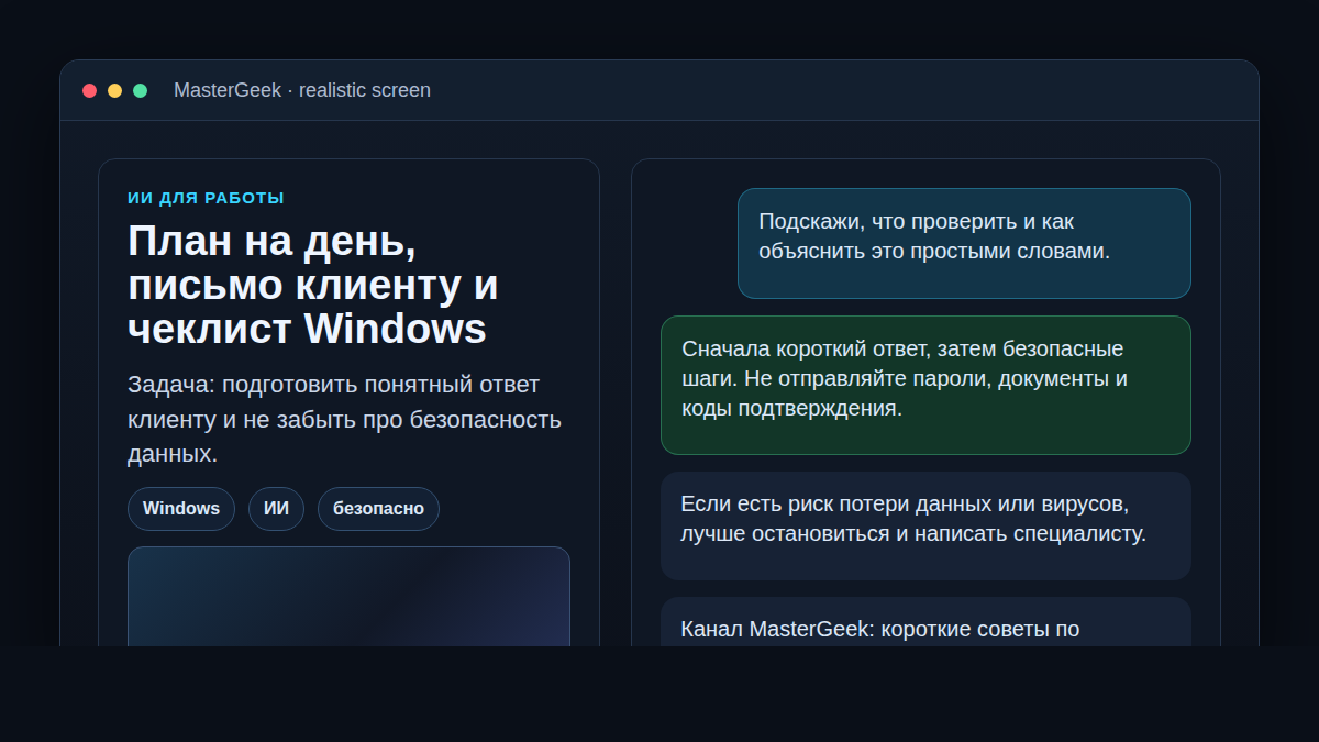 ИИ для работы, учебы и бизнеса