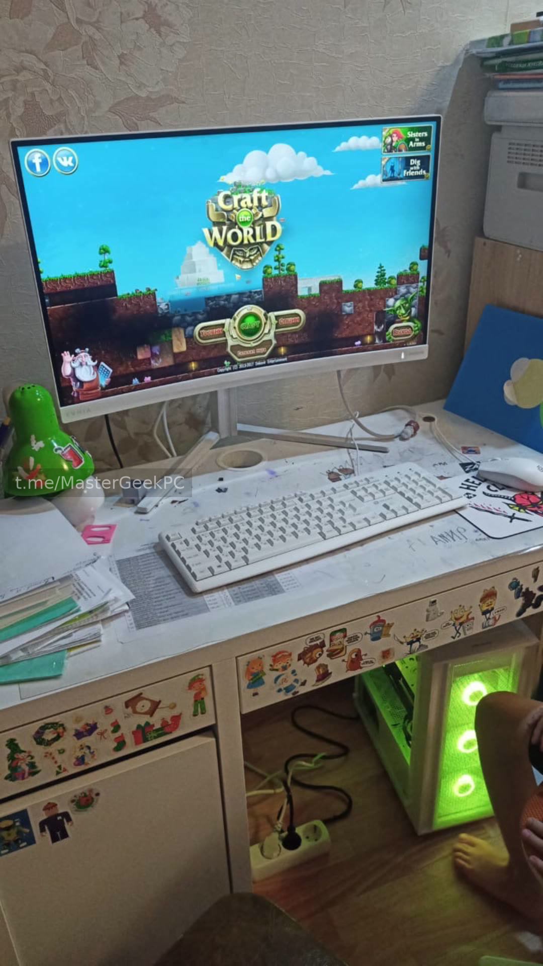 Готовое игровое место. MasterGeek: ремонт, сборка и апгрейд ПК в Набережных Челнах.